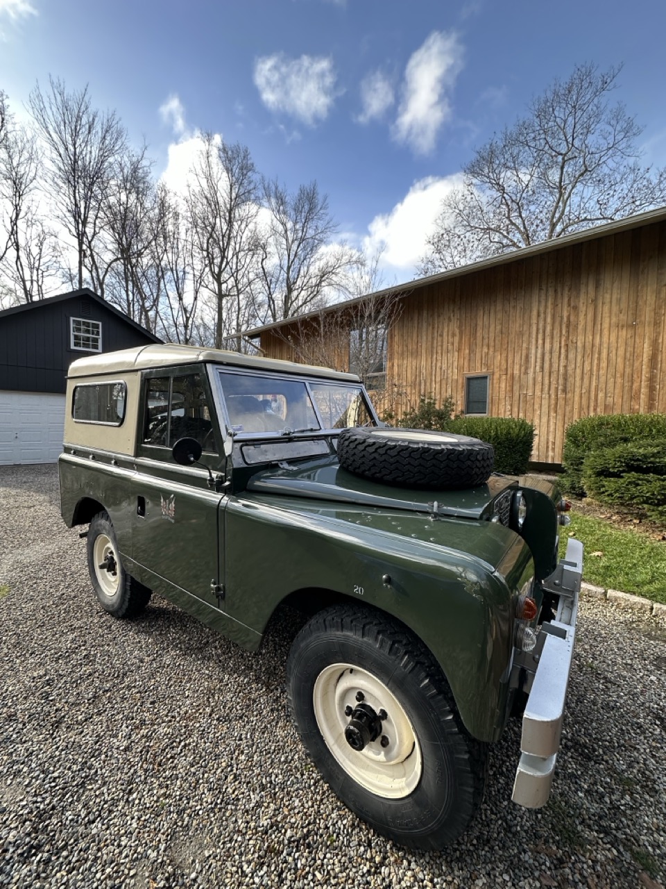 Vehicle Included - 1966 Land Rover, Right-hand Drive, Ex-British Military