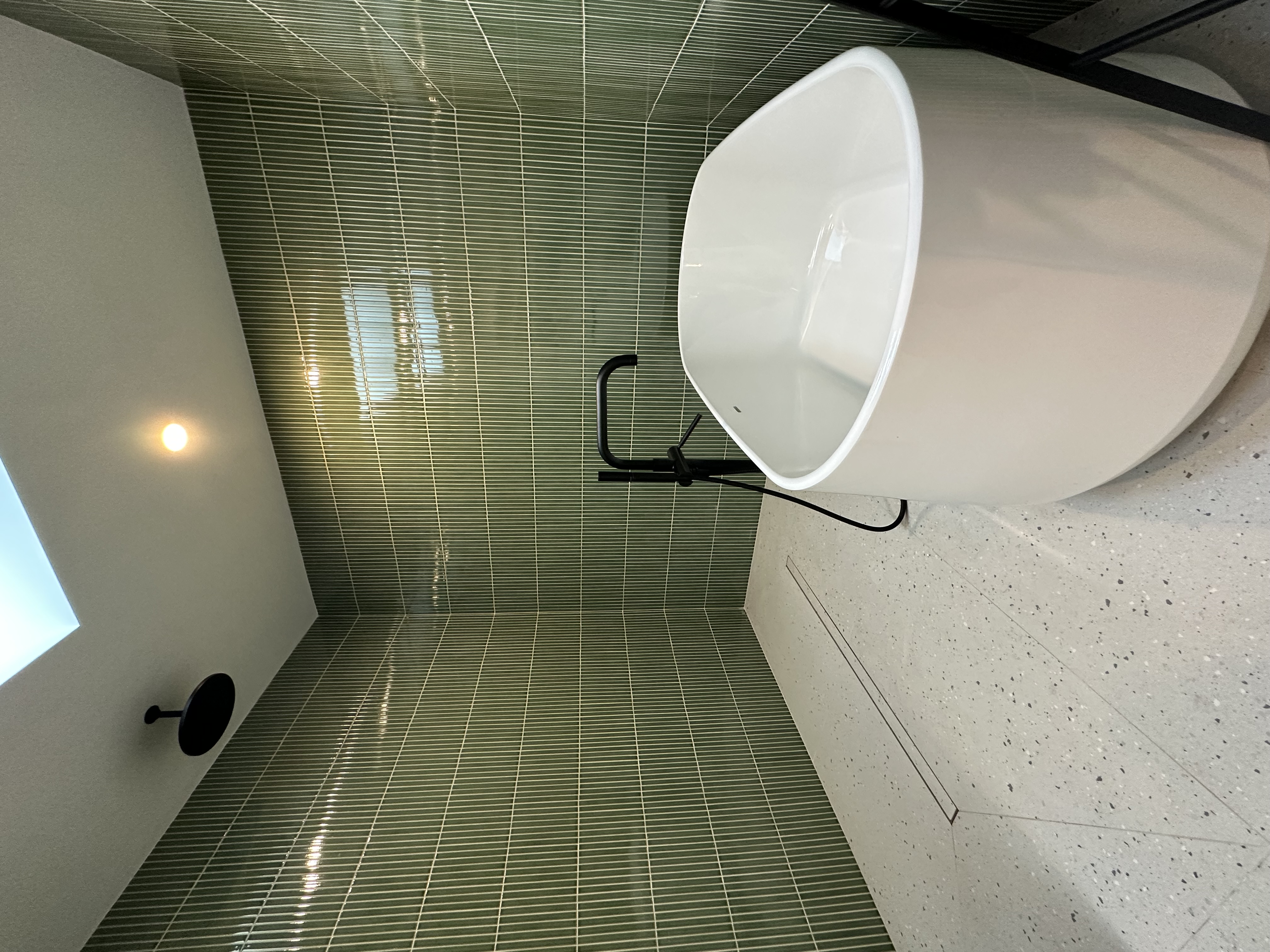 Primary Bathroom (Recent renovation designed by owner)