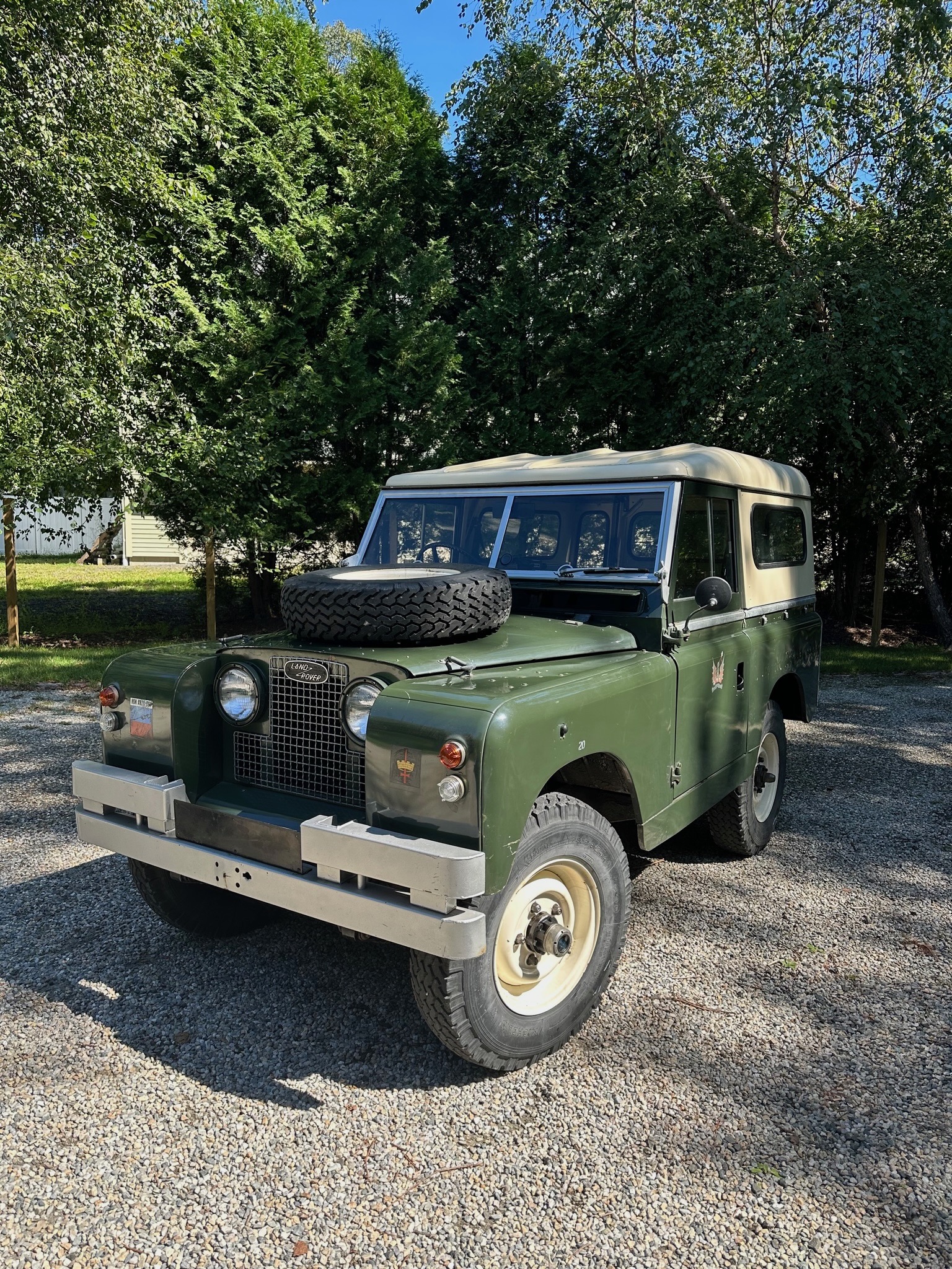 1966 Ex-Military Land Rover (available for shoot)